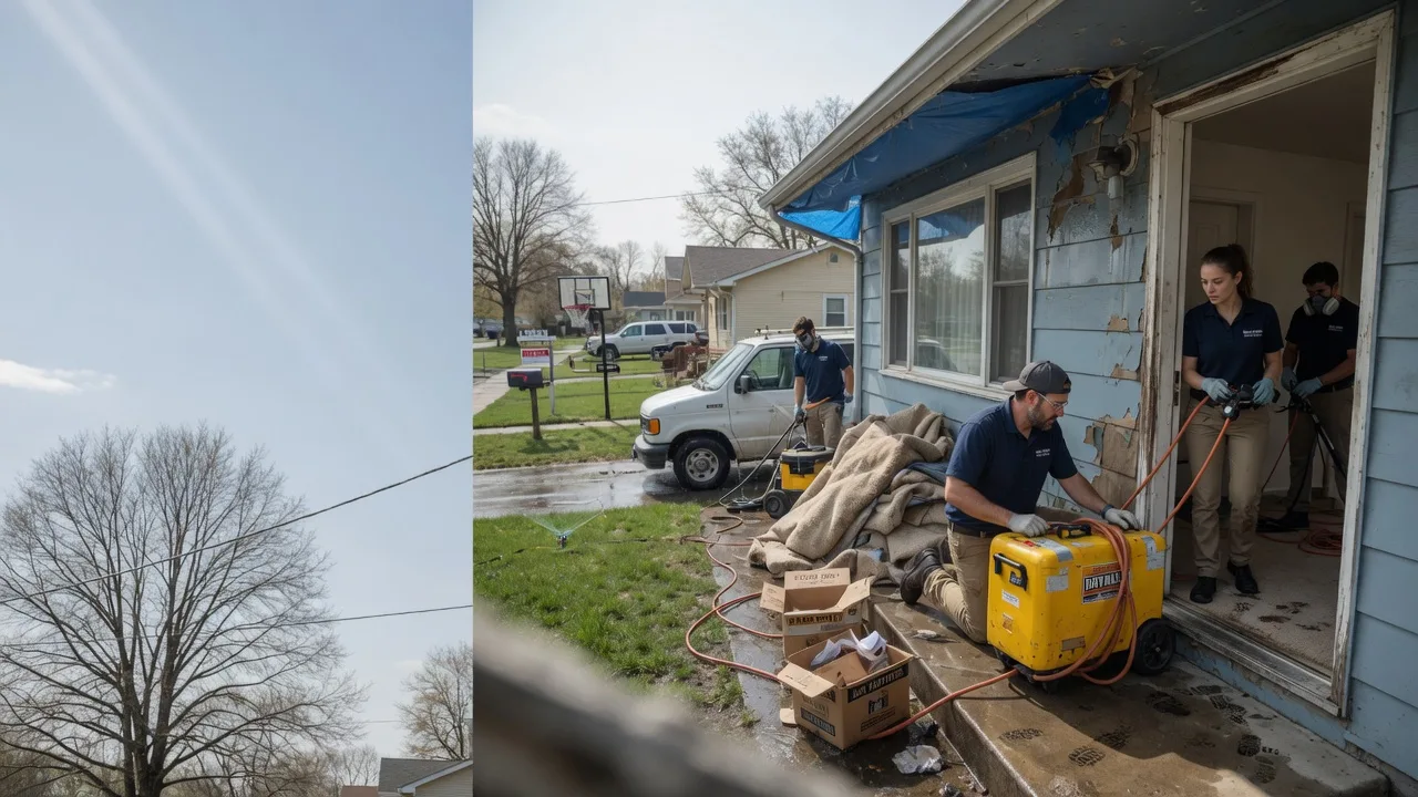 Basement Flood Cleanup in Williamston, MI near me
